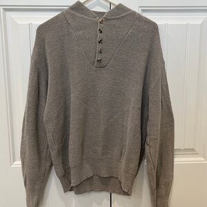 Cabela's Gray Knit Sweater